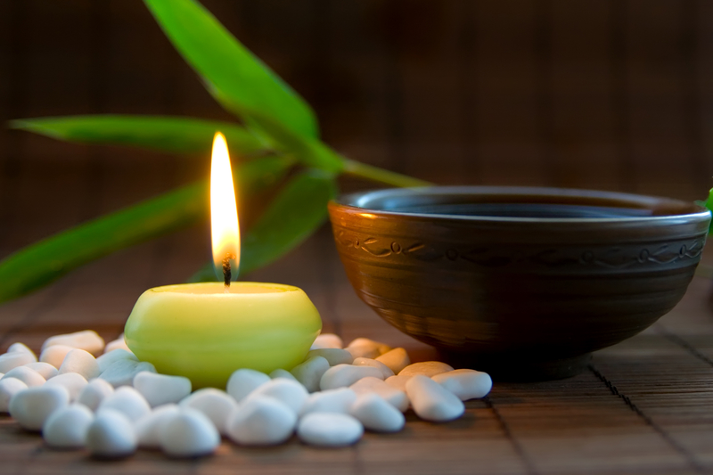Candle calmness relaxation